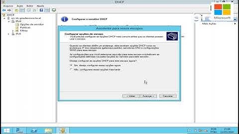 Windows Server 2012 - Servidor DHCP