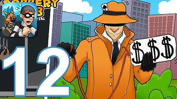 Robbery Bob - Gameplay Walkthrough Part 12 - All Comics (iOS, Android)