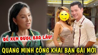 Quang Minh chính thức công khai bạn gái mới sau 5 năm chia tay Hồng Đào