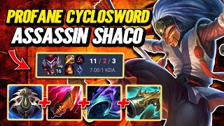 Profane Cyclosword Shaco - Master Ranked League Of Legends Full Gameplay - Infernal Shaco