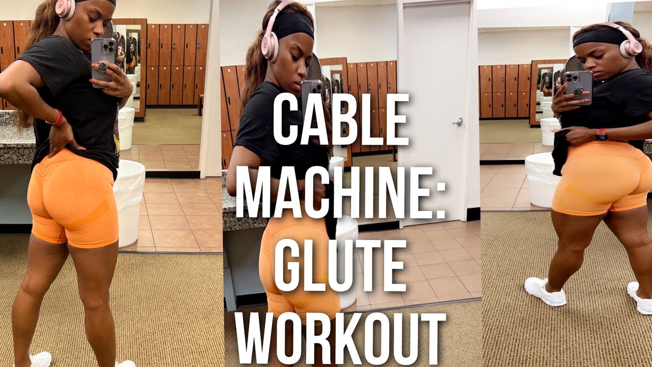 GLUTE GUIDE: HOW TO USE THE CABLE MACHINE TO GROW YOUR GLUTES - YouTube