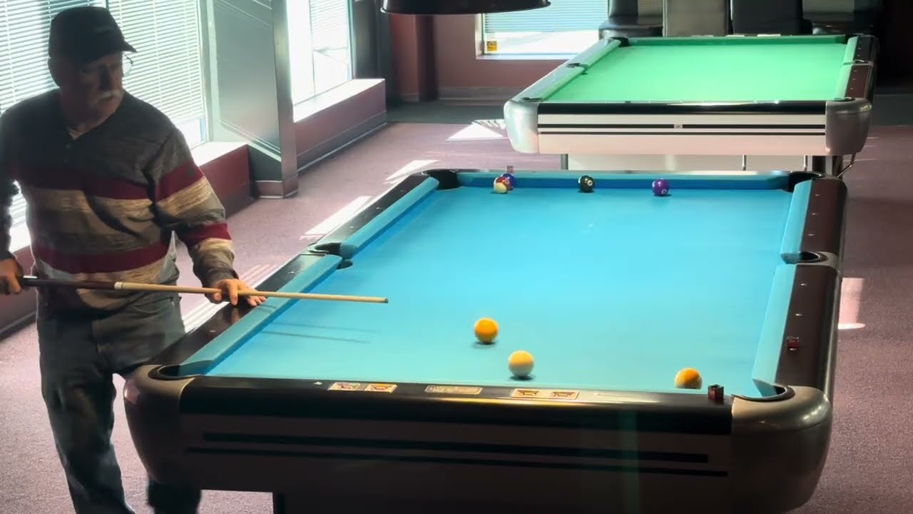 Pops and Cal Quick Warmup 🎱❤️🤣 NO RULES JUST HAVE FUN