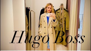 Hugo Boss:женский тренч.Шоппинг влог.Примерка.Прага#karinaklokner#vogue #fashion#мода