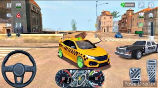 Taxi Simulator Civic Taxi - Dangerous Ride🔥 - City Driver Android GamePlay screenshot 4