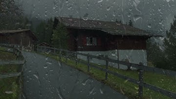 Thunderstorm & Rain Sounds for Sleeping | Help Study, PTSD, Insomnia & Tinnitus