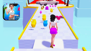 DRESSUP RUN - All Levels Gameplay, Android, iOS (6-10 Levels)