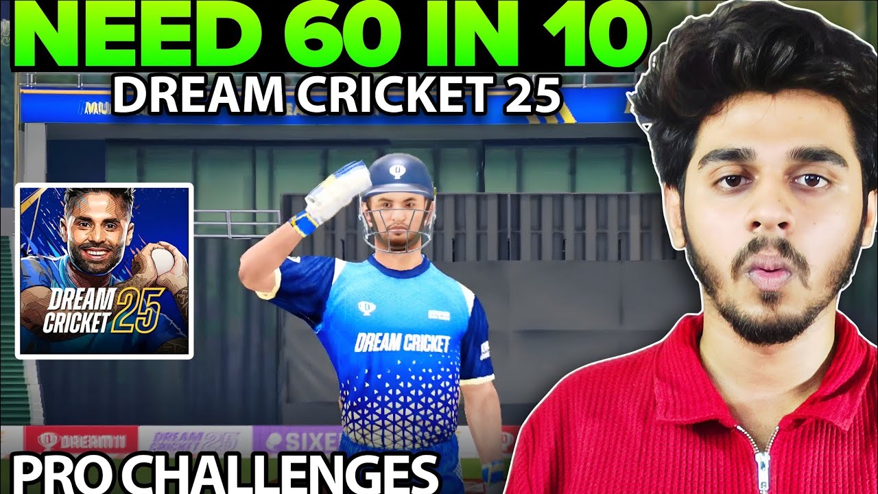 PRO Challenges In Dream Cricket 2025 Gameplay