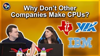 Why Don't Companies Besides Intel \& AMD Make x86 CPUs?