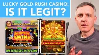 Lucky Gold Rush Casino App Review. Scam or Legit (Beware Before Downloading!)