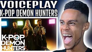 Voiceplay - K-Pop Demon Hunters - MEDLEY ft. Grace Kinstler (acapella) | REACTION