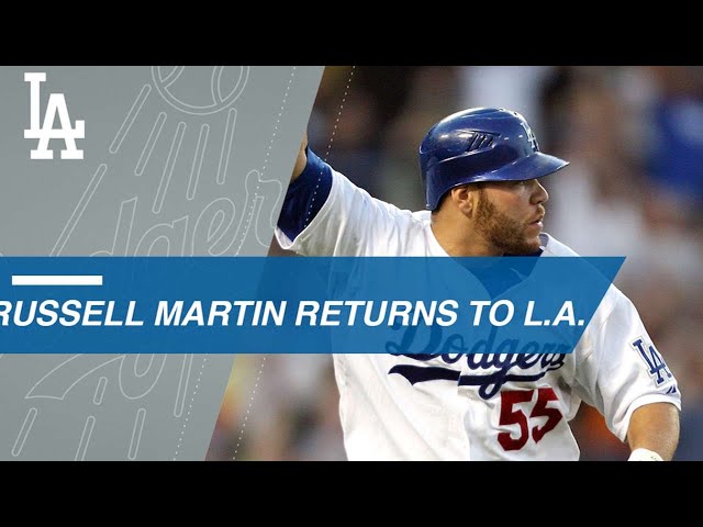 Russell Martin's top moments with the Dodgers 