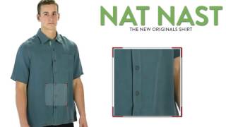 Nat Nast The New Originals Shirt - Silk Twill Short Sleeve For Men