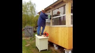 Шлифовка Деревянных Панерей Своими Руками. Строить Терраску. Diy.