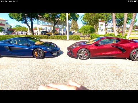 C8 CORVETTE OR MCLAREN 570S... WE DRIVE BOTH AND SEE...