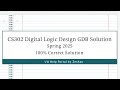 Cs302 Gdb Solution 2025 || 100% Correct Solution || Vu Help Portal