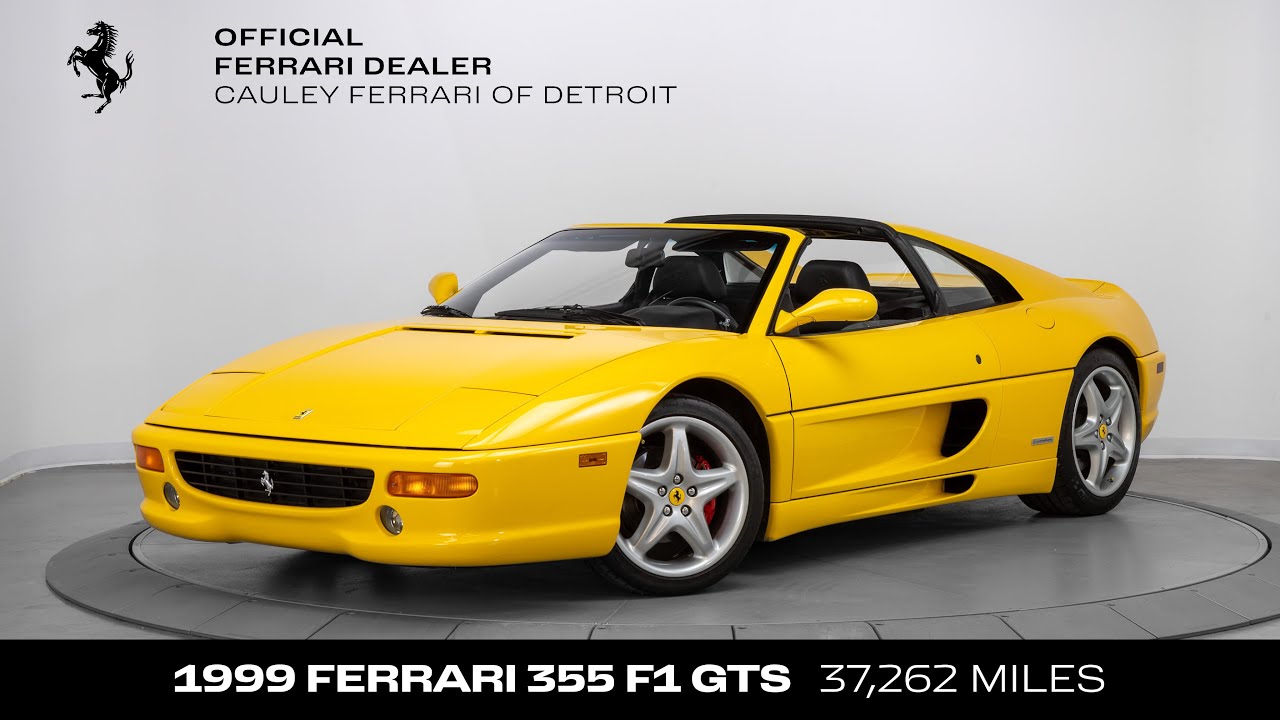 Used 1999 Ferrari F355 GTS F1 | Cauley Ferrari
