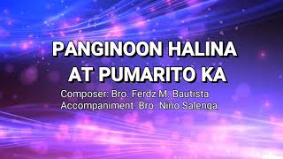 Video thumbnail of "Panginoon Halina at Pumarito Ka  Instrumental"