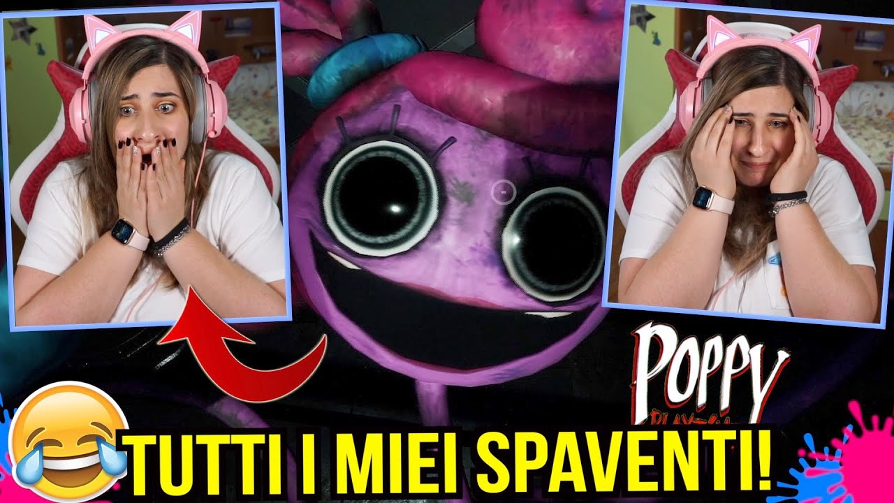 TUTTI i MIEI SPAVENTI su POPPY PLAYTIME 2: RISATE ASSICURATE 😂 POPPY PLAYTIME Cap 2 By FrancyDreams