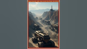 Science Fiction Story Mines of Staacor Slow Zoom AI Generated Image by FlaskArchitect