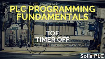 PLC Programming Timers Counters - TOF | Timer OFF Instruction RSLogix Studio 5000