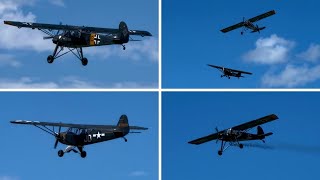 The Last Dogfight of WWII | L-4 Grasshopper vs Fieseler Storch | Headcorn 2026 | 4K 60FPS