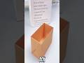 Paper box easy origami step by step folding  #childhood #origami