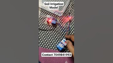Soil Irrigation System Science Model #science #shorts #short #arduino #trending #viral #youtubeshort