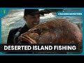 Risky deserted island fishing  chasing monsters  s05 ep502  fishing show