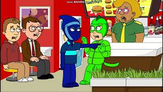 Night Ninja Misbehaves At Burger King