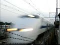 衝撃映像！新幹線の通過！激迫力動画！ JR Super Express SHINKANSEN Series 300