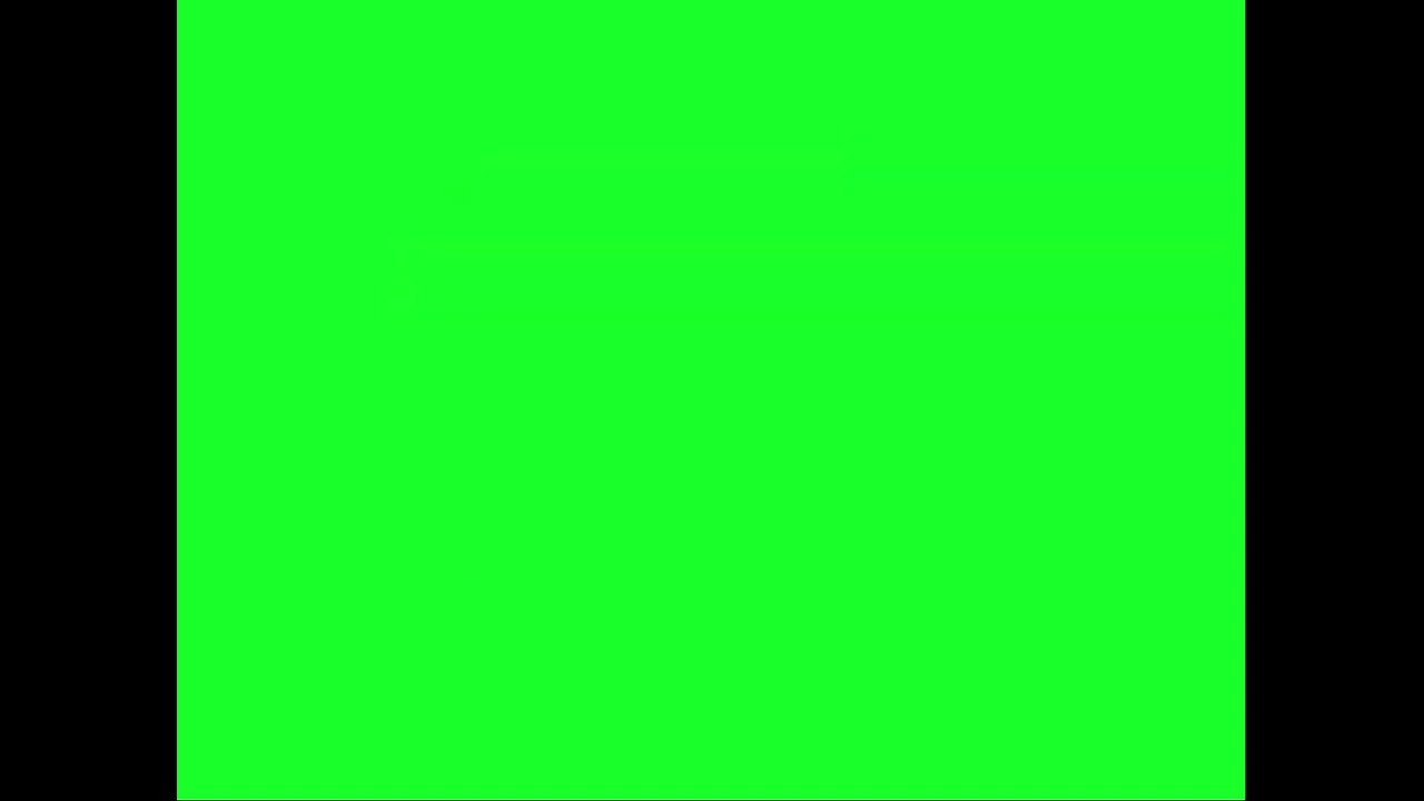 Bora screaming and disappearing green screen