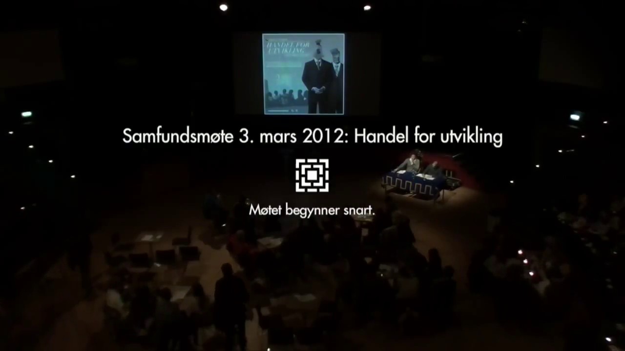 Samfundsmøte 3. mars 2012