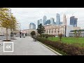 Walking Moscow in the Morning, Bol&#39;shaya Dorogomilovskaya Street and City Sounds, 4k