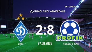 картинка: ДЛЧ.27.09.2025.Динамо 19ʼ-Профік-2 18ʼ. 2 тайм. #football #sports #dynamokyiv 