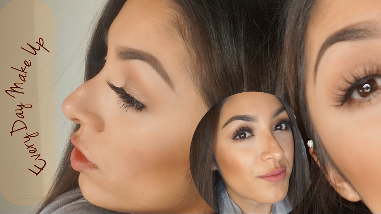 My everyday Makeup look - YouTube