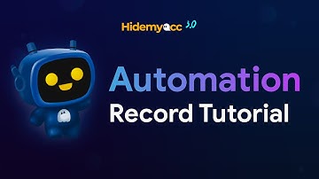 Hidemyacc Automation | Hướng dẫn sử dụng tính năng Record