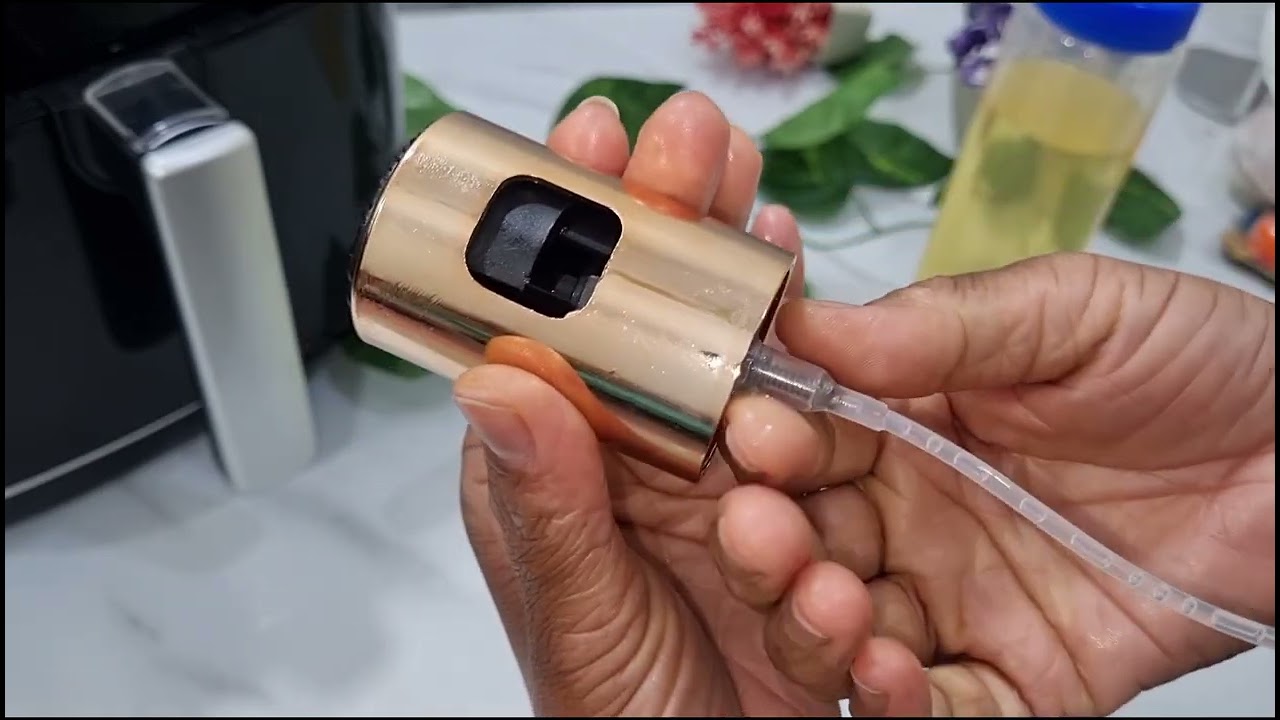 How to set/ adjust oil spray bottle for refill 