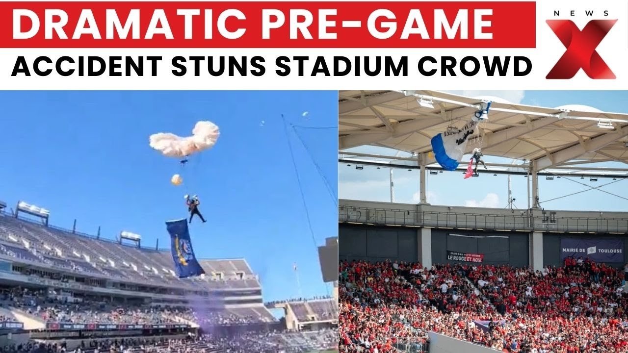 Parachutist Plunges 35ft at Armed Forces Bowl, No Serious Injuries Reported | NewsX