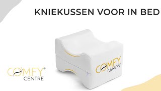 COMFYCENTRE® Kniekussen voor in bed met band - COMFYCENTRE Knee Pillow with strap - Kniekissen