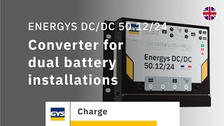 ENERGYS DC/DC 50.12/24 - A new converter that redefines energy management