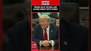 US President Trump's Mixed Tone On China; Predicts Fair Trade Agreements & Hopes For Deal #shorts