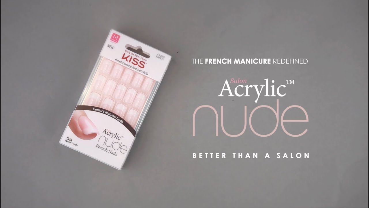 Kiss Salon Presents New Acrylic Nude Nails | The French Manicure Redefined