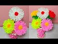 Supper Easy Woolen Flower // Flower Pot Making // woolen crafts -- Best out of Waste