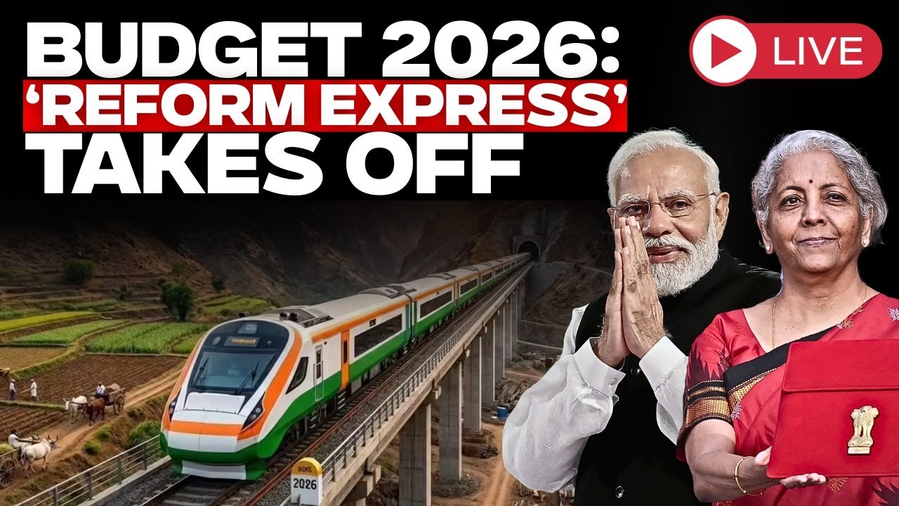 Union Budget 2026 LIVE: Finance Minister Nirmala Sitharaman's Budget Speech | Lok Sabha | Sansad