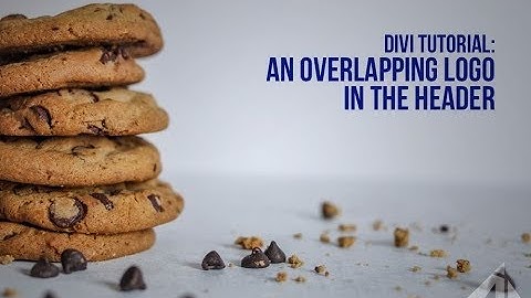 Divi Tutorial - Making the logo overlap both header rows with CSS