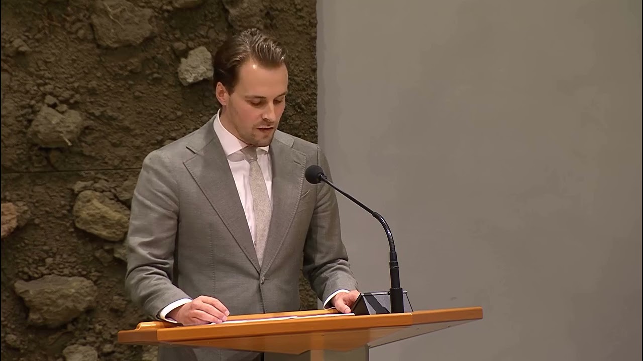 Maidenspeech Tom Russcher (FVD) over geweld tegen hulpverleners