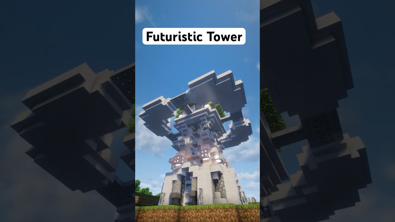 Minecraft Futuristic Tower 