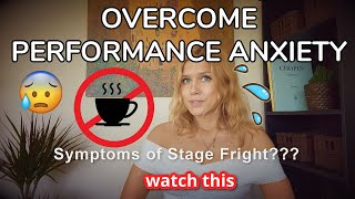 Celebrity OVERCOME PERFORMANCE ANXIETY | 5 QUICK TIPS 🖐🏽 Profile
