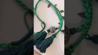 Shiraz bridal necklace ✨ گردنبند سبز عقدی