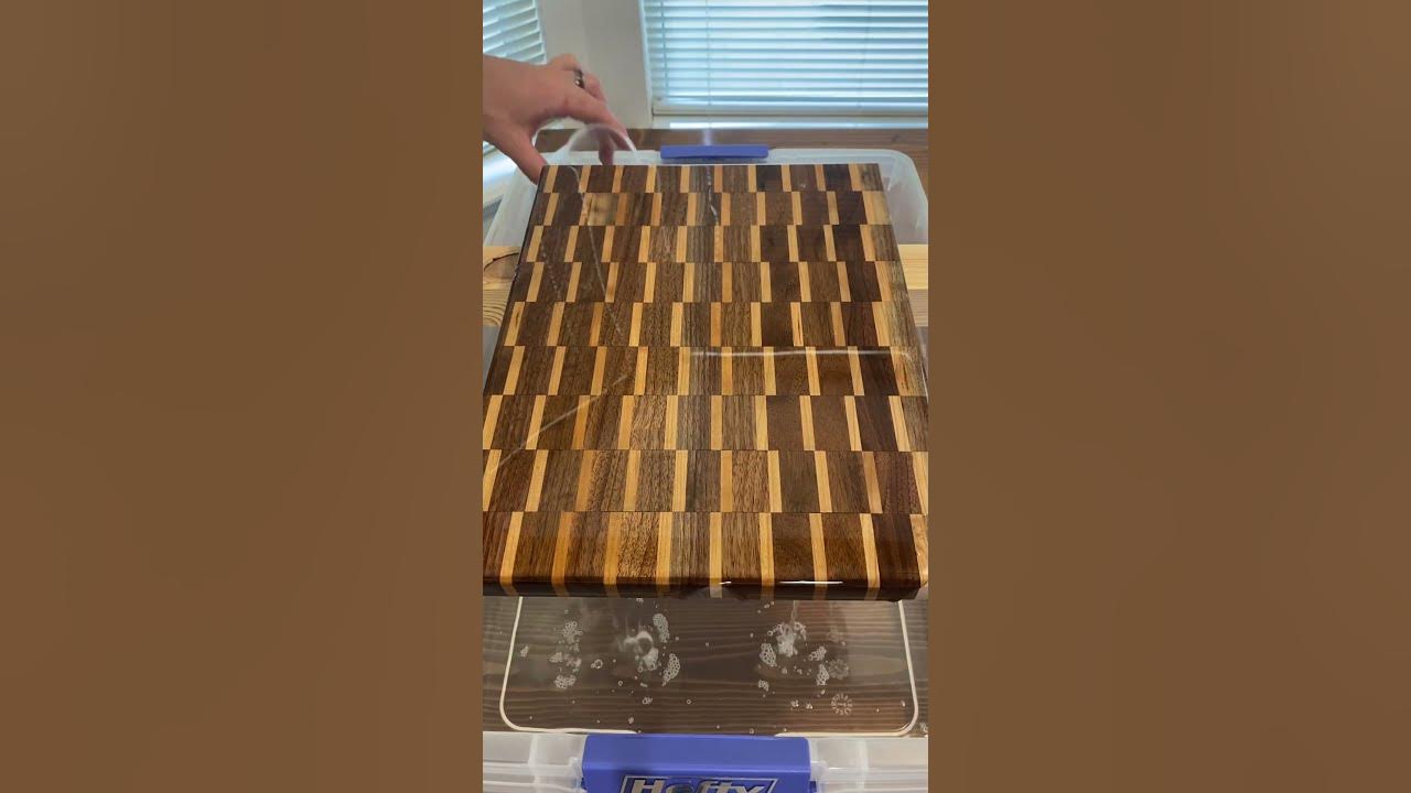 Cutting board soak YouTube